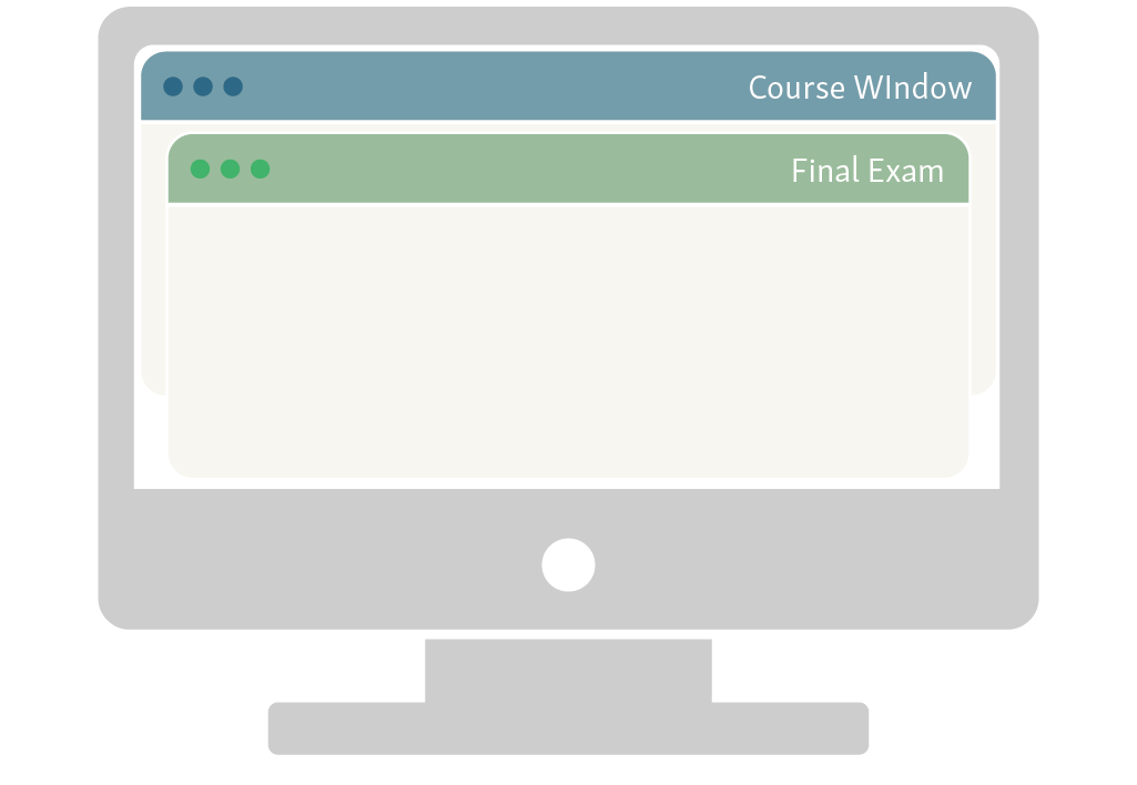 FInal exam and course windows